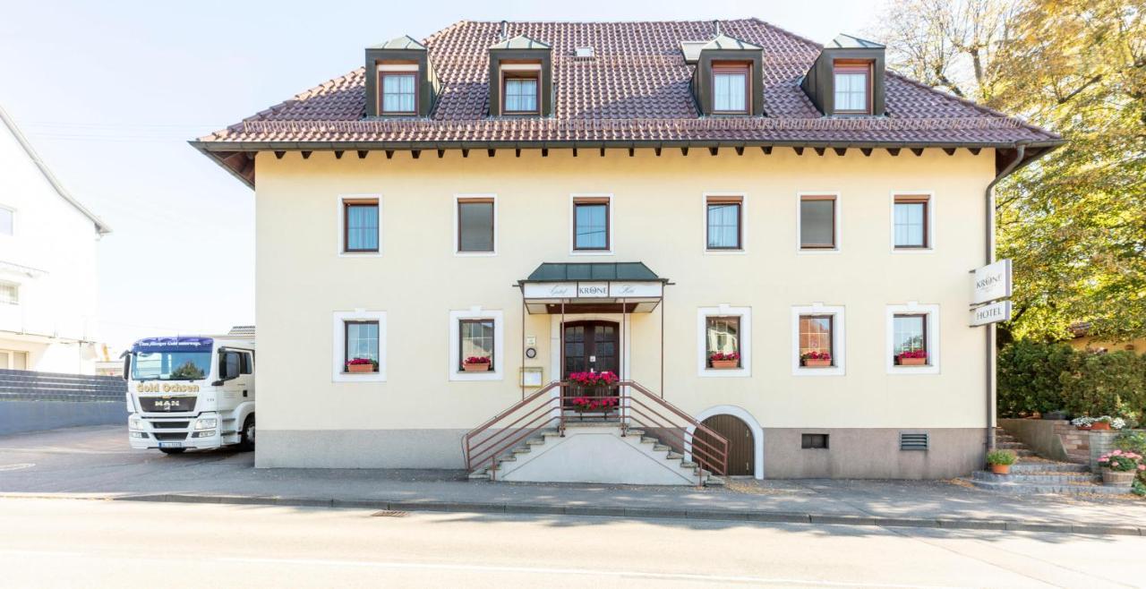 Hotel Krone Strassdorf Schwäbisch Gmünd Eksteriør bilde